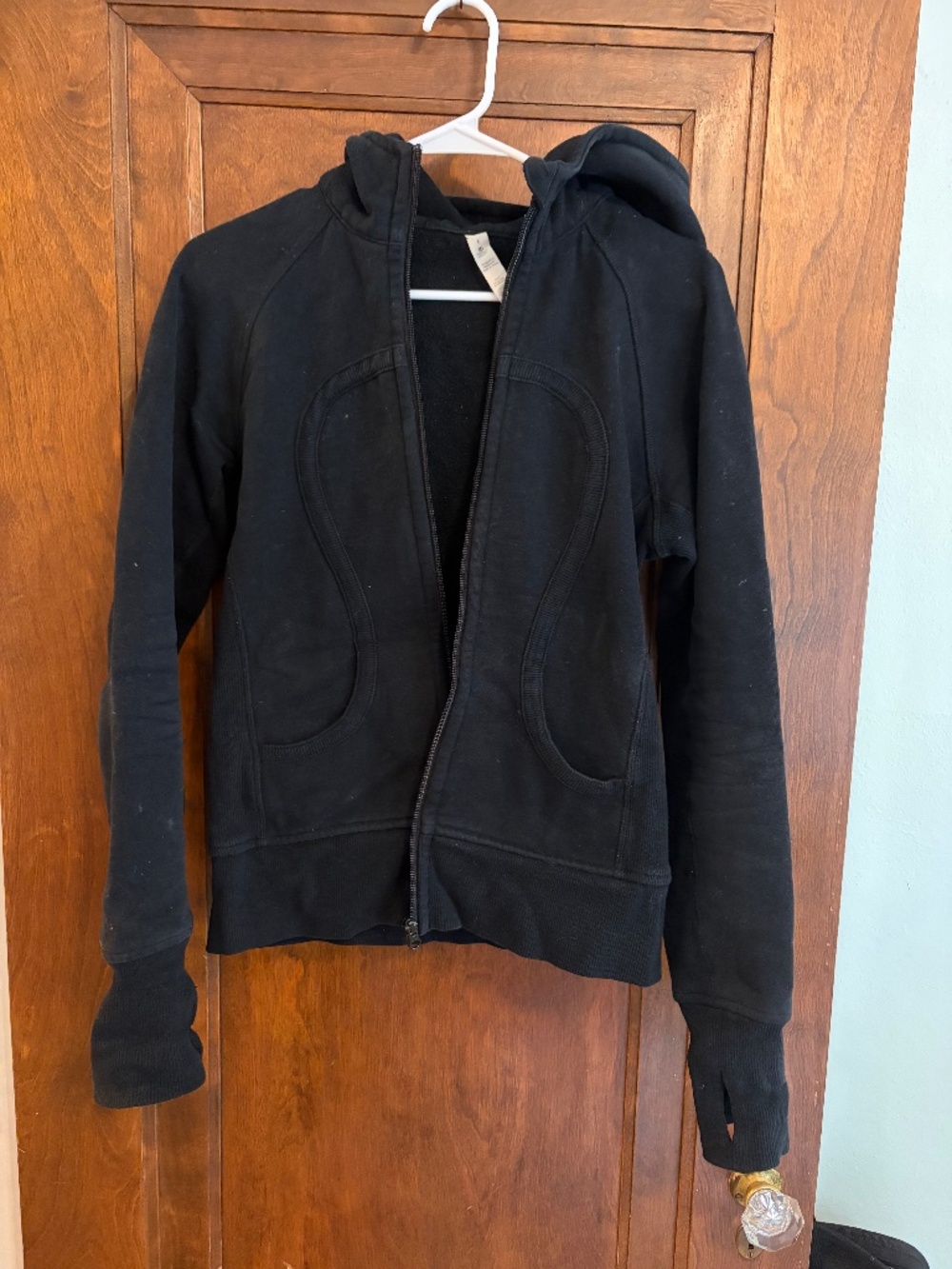 Lululemon black full zip hoodie
